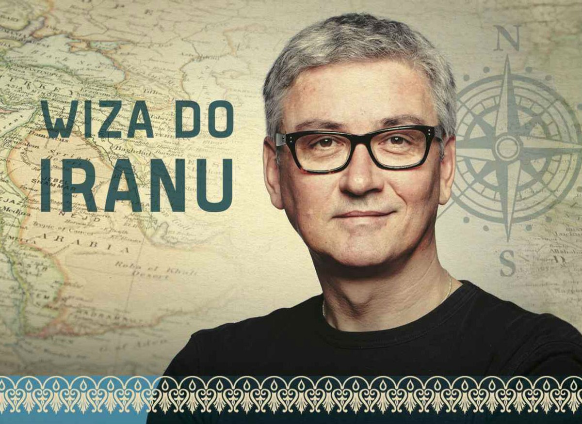 Fragment okładki książki "Wiza do Iranu"