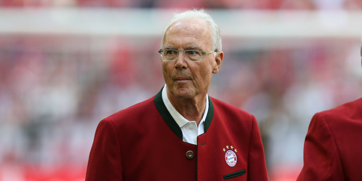 Franz Beckenbauer w 2018 r.