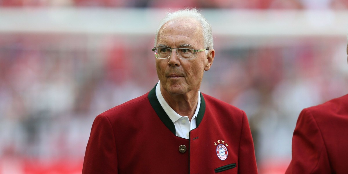 Franz Beckenbauer w 2018 r.