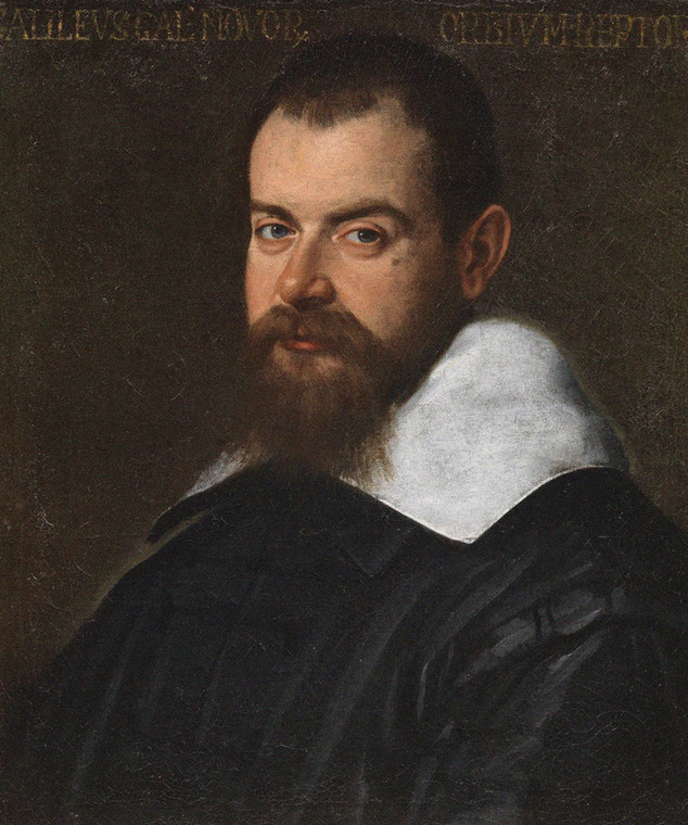 Santi di Tito - "Portret Galileusza" (1601)