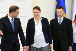 WARSZAWA PREZYDENT DUDA SPOTKANIE INICJATORZY REFERENDUM