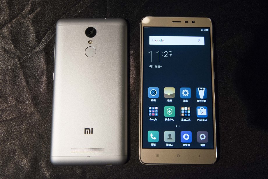 Model Redmi Note 3