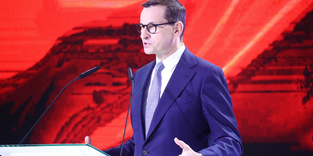 Premier Mateusz Morawiecki.