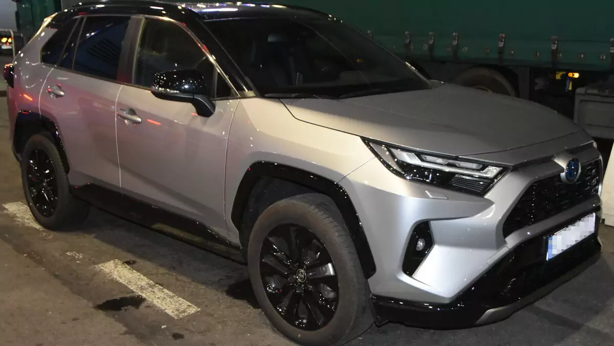 Toyota RAV4 odzyskana przez Straż Graniczną