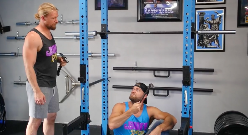 2 Bodybuilders Constructed a Home Gym From Scratch