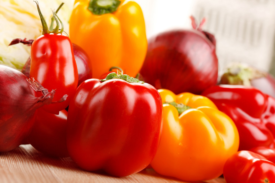 Pomidory i papryka: antyoksydanty