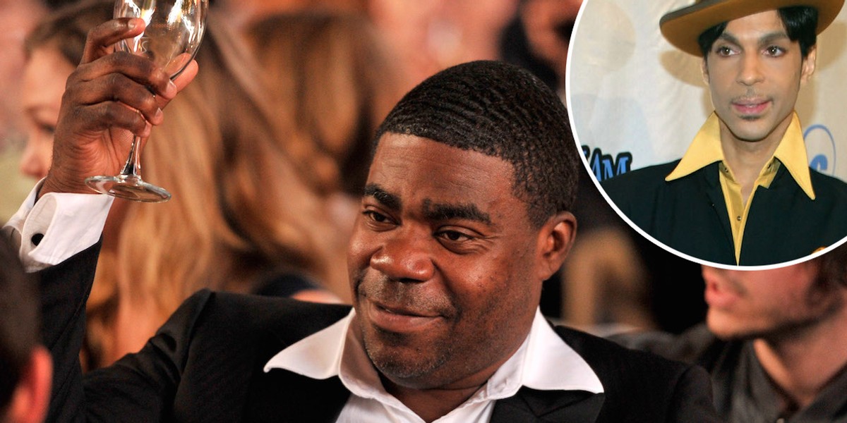 Tracy Morgan remembers the time he got thrown out of a party at Prince's house