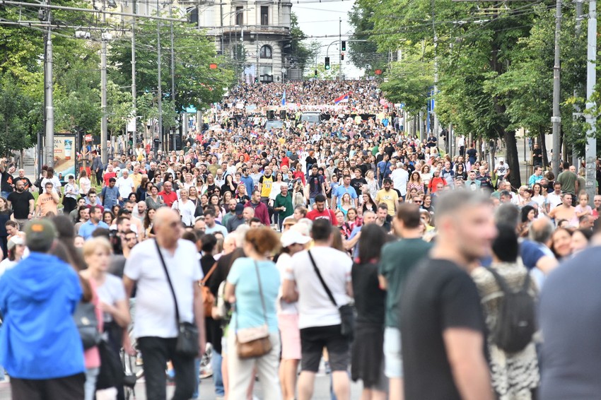 Protesti u Beogradu