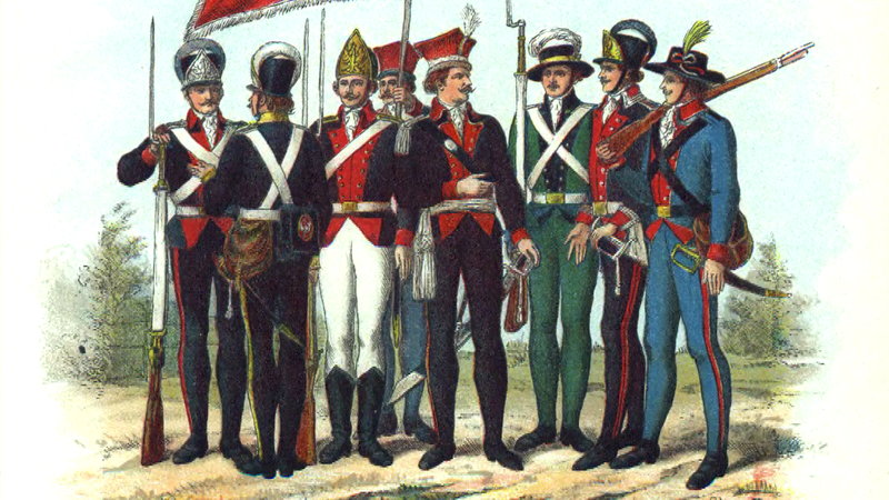 Piechota wojsk koronnych, 1794