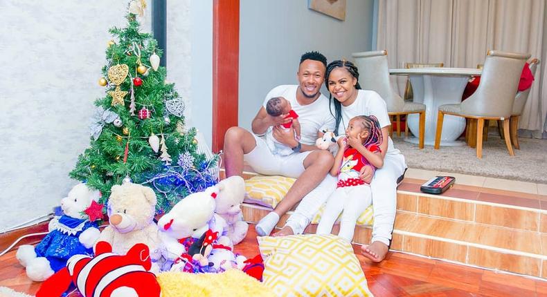 Singer Size 8 and DJ Mo unveil son’s face for the first time (Photo)