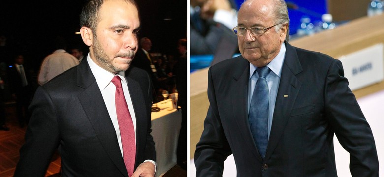 Ali Bin Al Hussein i Joseph Blatter cieniu afery korupcyjnej walczą o władzę w FIFA