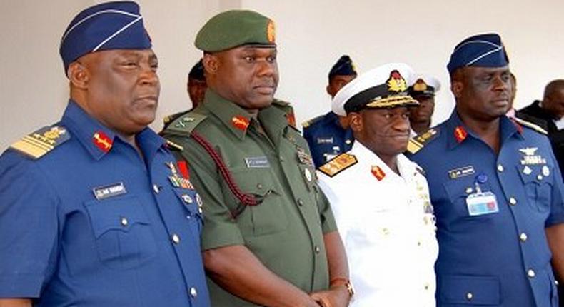 President Buhari urges new Service Chiefs to rebuild reputation of Nigeria's Armed Forces