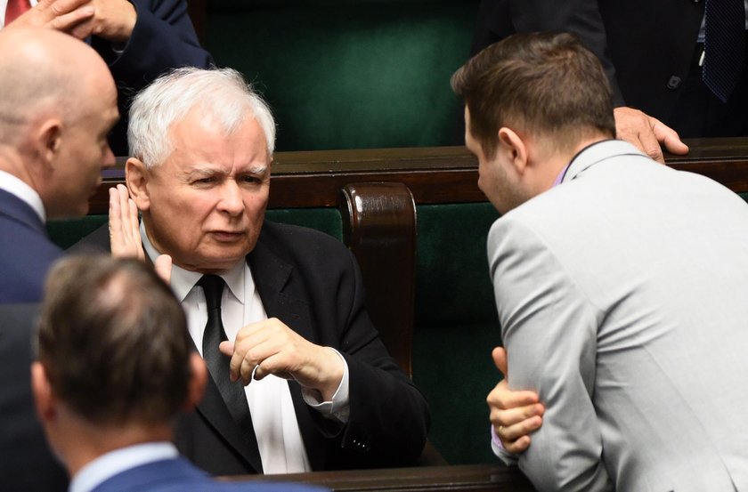 Kaczyński wściekł się na posłów PiS