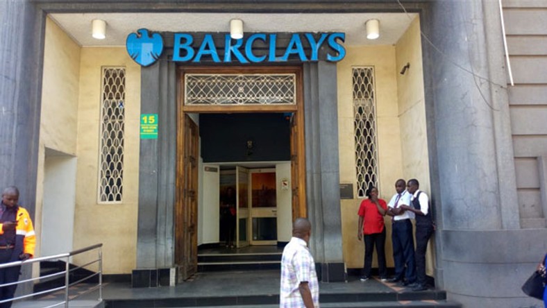 Barclays Bank Queensway branch, where DCI is probing fake currency bust