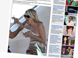 Tak się bawi Kate Moss