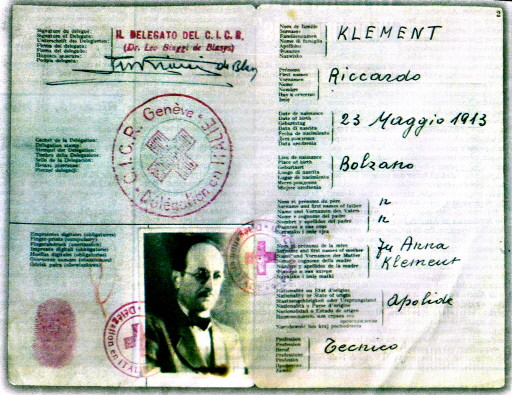 ARGENTINA-EICHMANN-FORGED PASSPORT