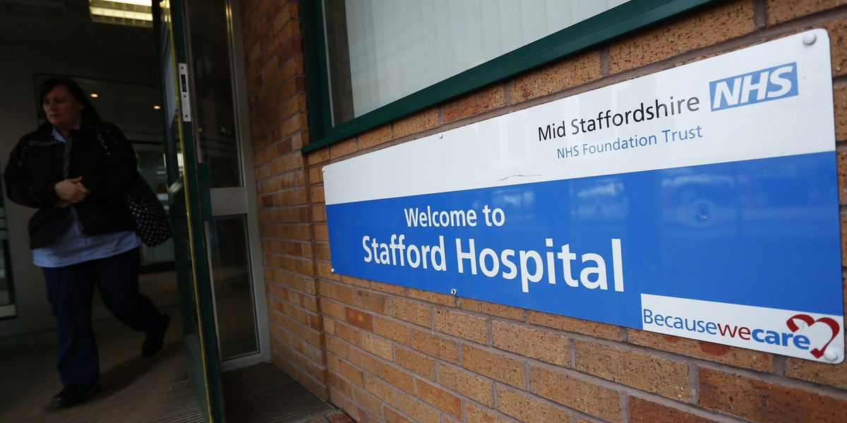 Stafford hospital szpital