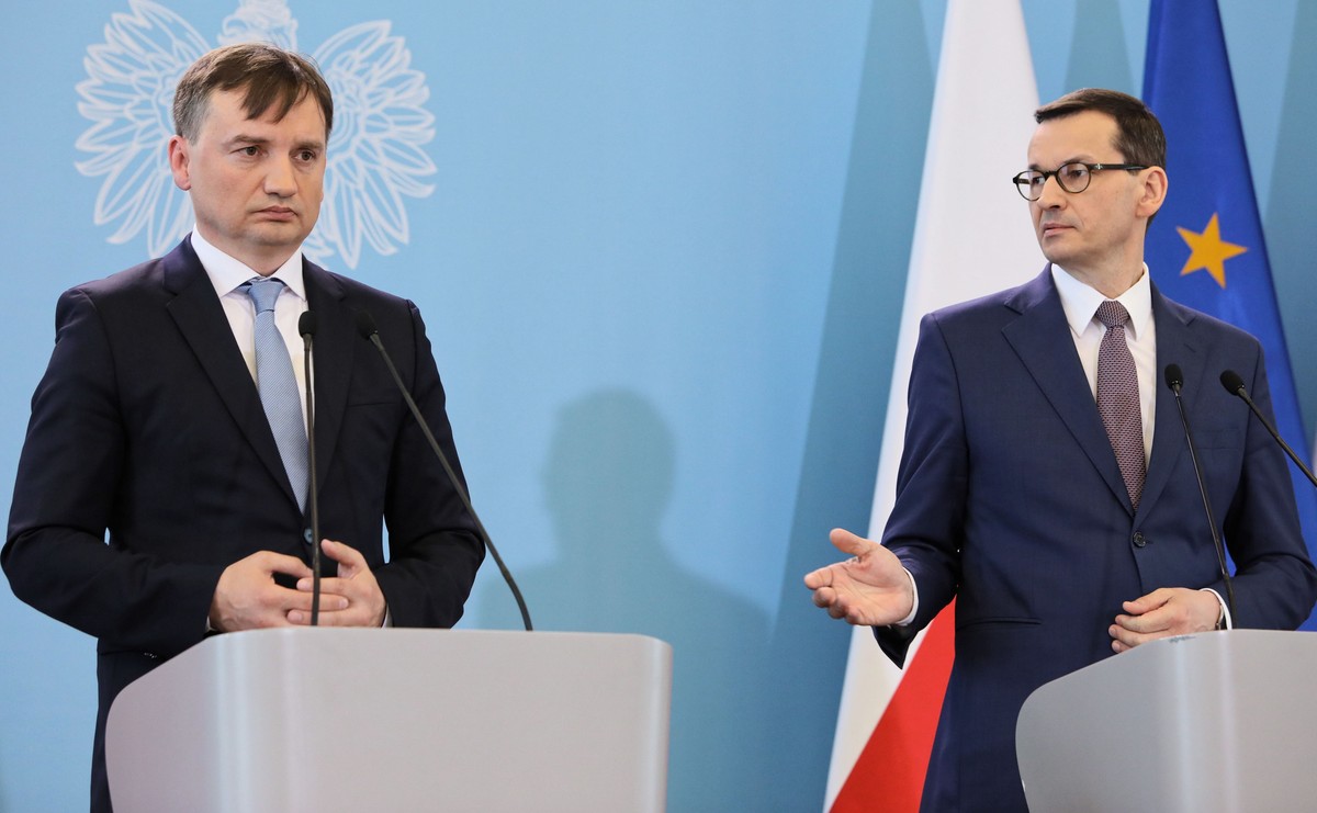 Zbigniew Ziobro i Mateusz Morawiecki