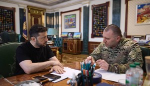 Volodimir Zelenski i Vasil Maljuk