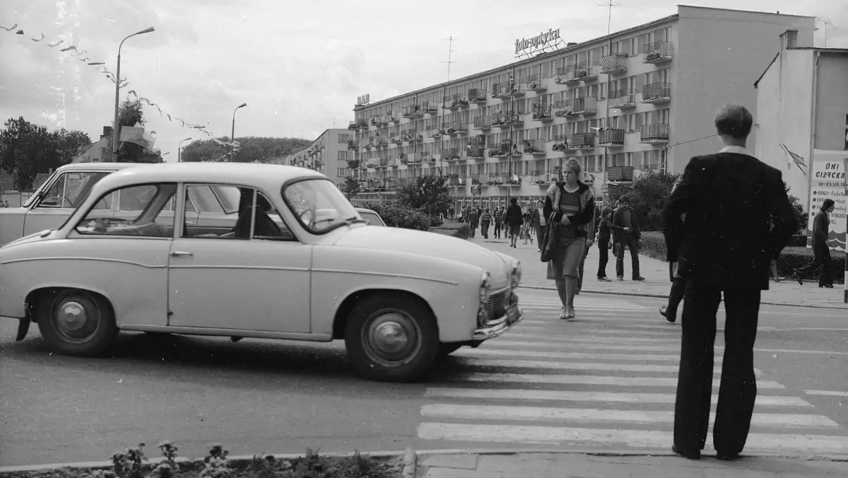 Syrena 105 (Giżycko, lipiec 1978 r.)