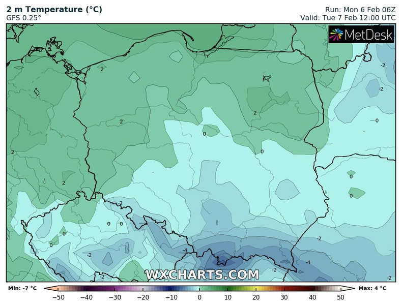 Temperatura nie będzie zbyt wysoka.