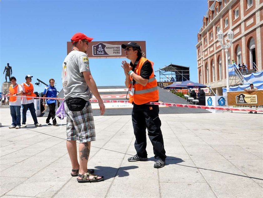 Nasz dziennikarz na rajdzie Dakar 2012!