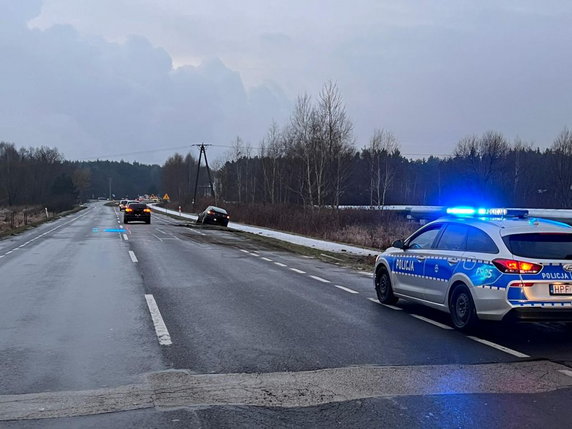 Policyjny pościg w Bełchatowie