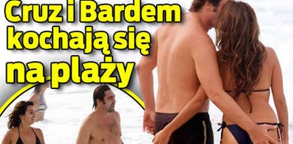 Cruz i Bardem kochają się na plaży. Zobacz jak!