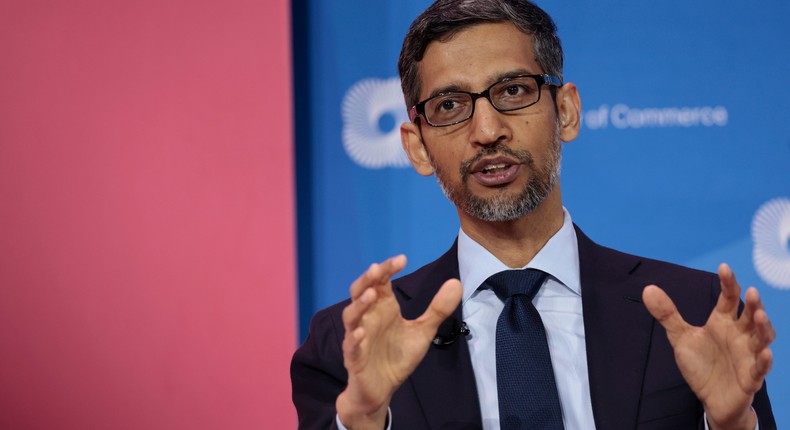 Google CEO Sundar Pichai.Anna Moneymaker/Getty Images