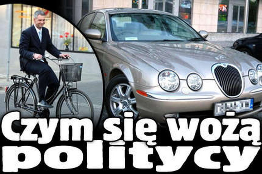 Czym się wożą politycy