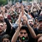 Protesters attend a rally against the Georgian authorities' anti-drug policy in Tbilisi