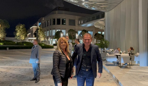 Rade Lacković sa ženom