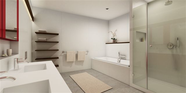 Złota44 - apartament - łazienka (3) - fot. materiały prasowe Orco Property Group
