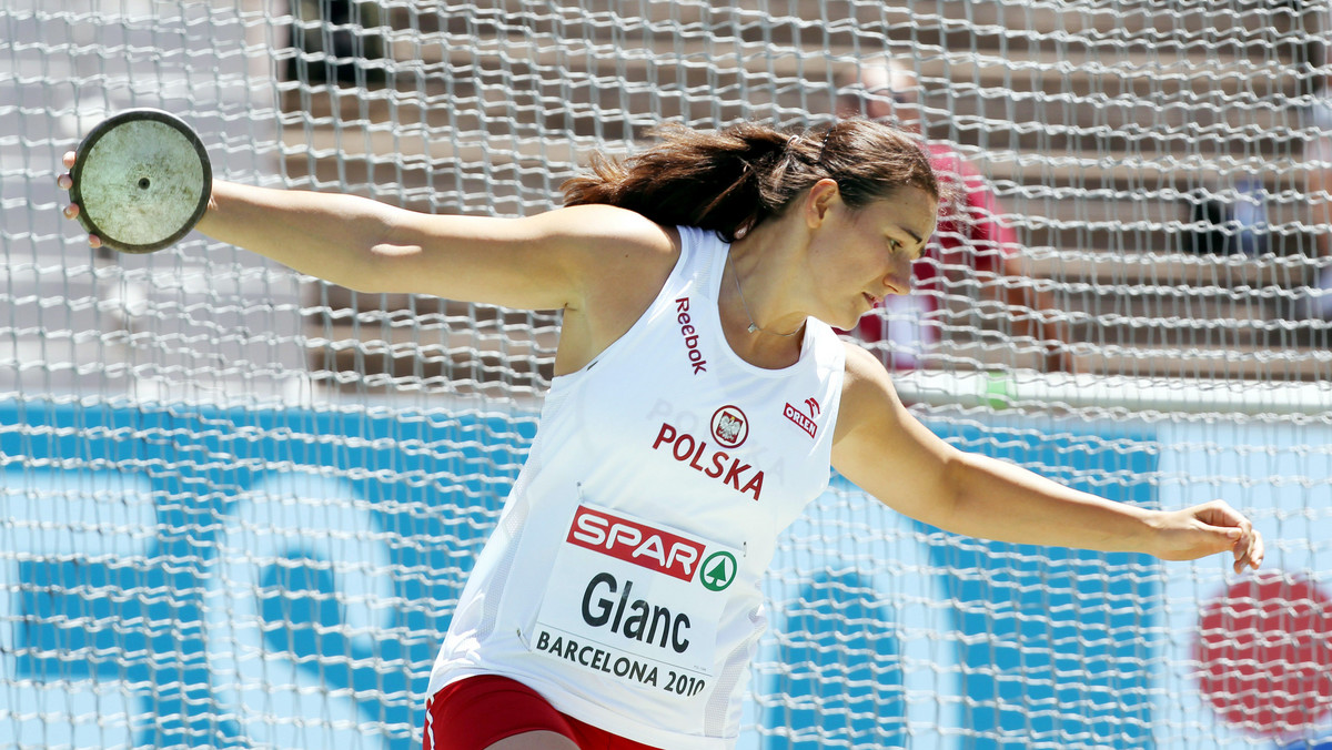 Żaneta Glanc (AZS Poznań) zajęła szóste miejsce w konkursie rzutu dyskiem w trzecim mityngu Diamentowej Ligi w Rzymie. W drugiej próbie uzyskała rezultat 59,91 m. Zwyciężyła mistrzyni Europy z Barcelony Chorwatka Sandra Perković - 65,56 m.