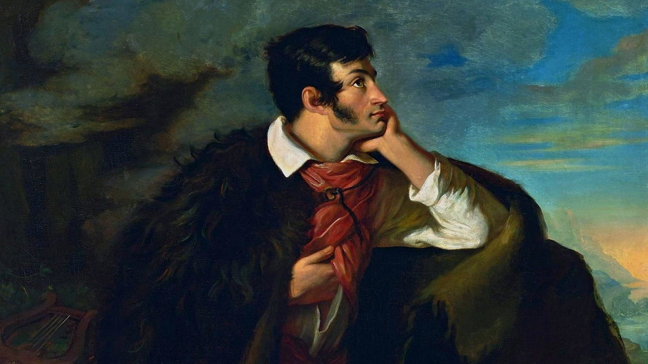 Adam Mickiewicz na portrecie pędzla Walentego Wańkowicza.