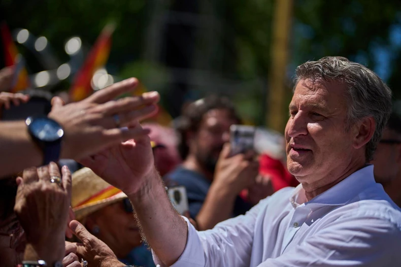 Protest u Španiji protiv vlade Pedra Sančeza