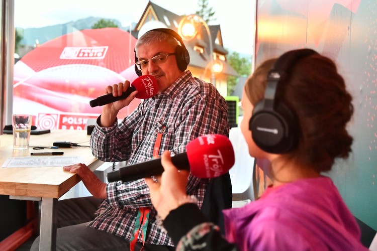 Marek Niedżwiecki Lista Przebojów Trójki Studio plenerowe na Krupókach Lto zRadiem Festiwal 2019 Zakopane