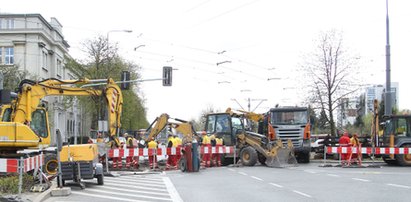 Tramwajarze zablokowali Mokotów