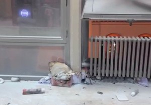 Filozofski fakultet, pirotehnička sredstva