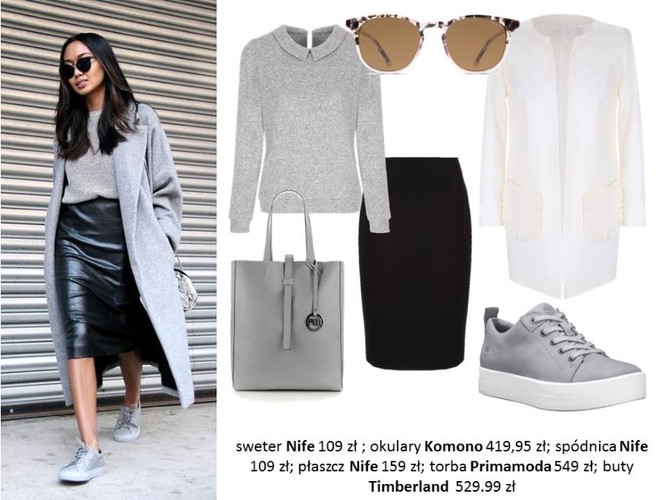 STYLIZACJE do pracy ze sneakersami