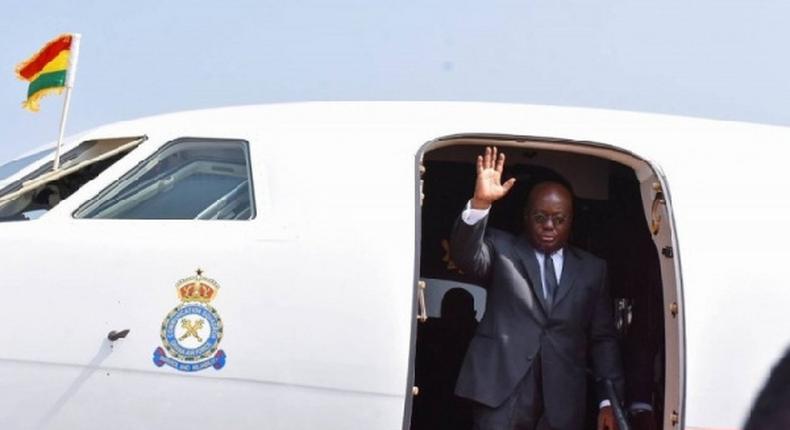 Akufo Addo leaves for Abu Dhabi, UAE