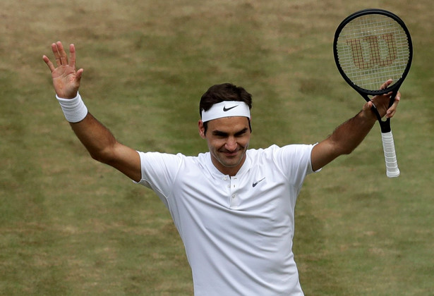 Wimbledon: Roger Federer rywalem Marina Cilica w finale