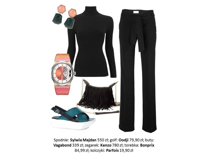 Wiosenne STYLIZACJE w czerni