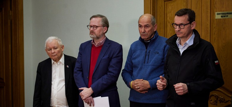 Światowa prasa o wizycie trzech premierów w Kijowie. "Putinowi nie może się to podobać"