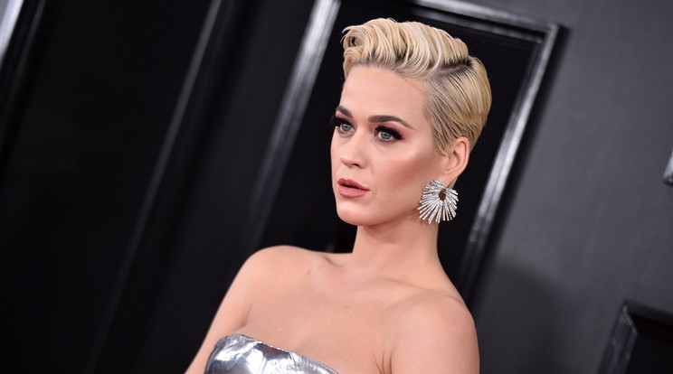 Katy Perry kézfertőtlenítőnek öltözött /Fotó: Northfoto