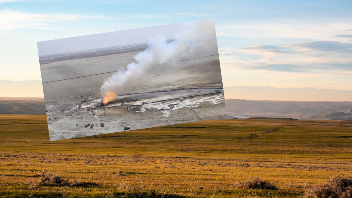 W Kazachstanie doszło do największego wycieku metanu w historii świata