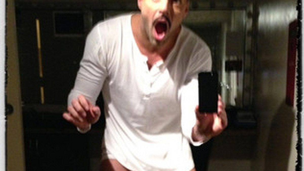 W sieci pojawiło się zdjęcie Ricky'ego Martina bez spodni.