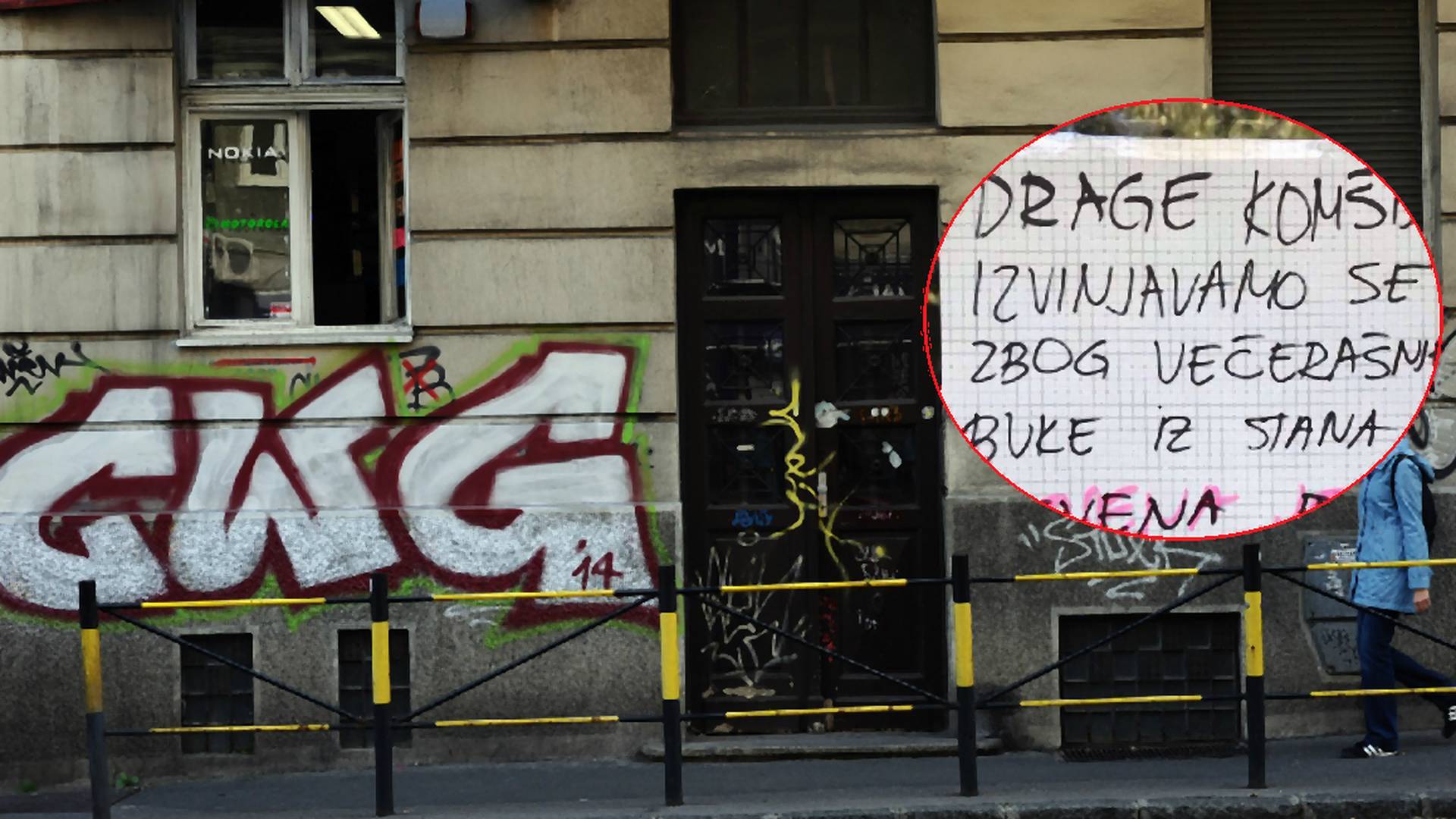 Obaveštenje u zgradi u BG-u će svaki student da razume