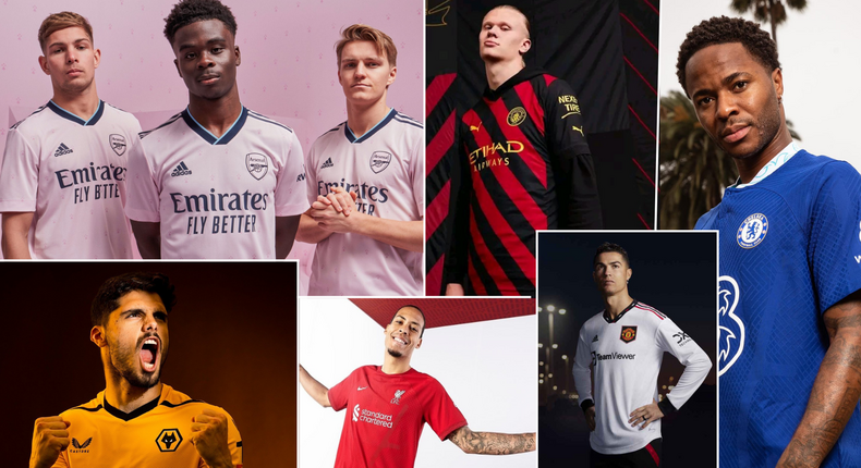 All 20 Premier League club kits for the 2022/23 season revealed