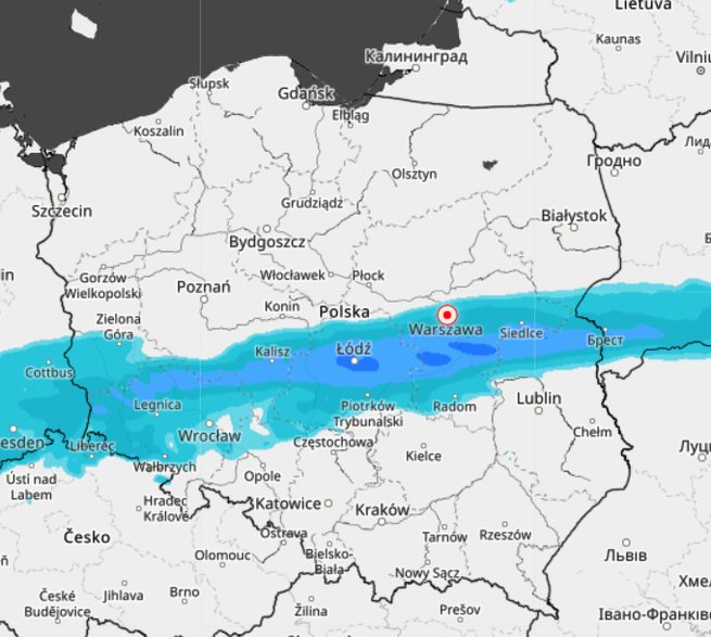 Opady deszczu, 26.02